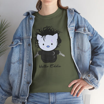 Hello Eddie Unisex Heavy Cotton Patreon Tee