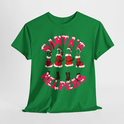 Santa's Helpers Unisex Heavy Cotton Tee