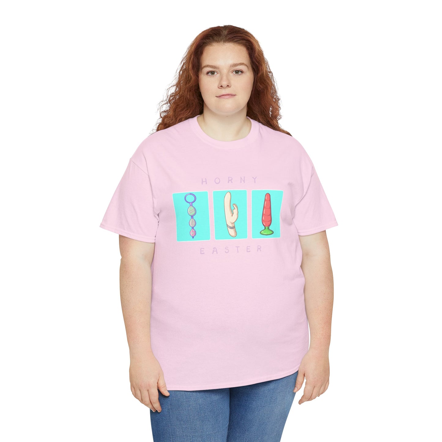 Horny Easter Unisex Heavy Cotton Tee