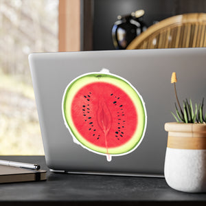 Juicy Watermelon Kiss-Cut Vinyl Decal