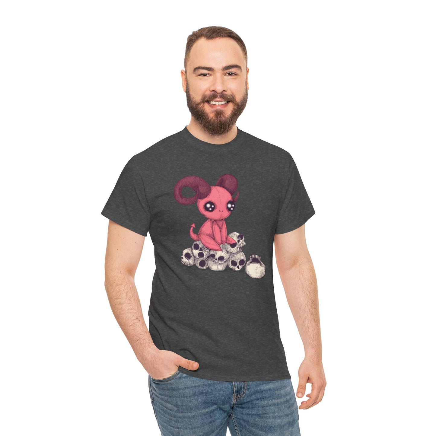 Adorable Evil Unisex Heavy Cotton Tee
