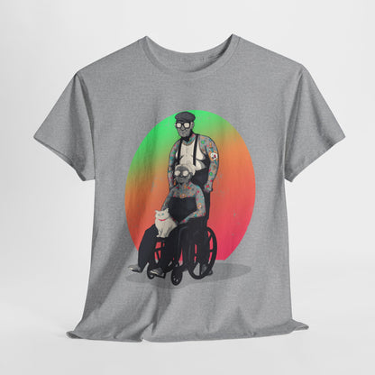 Inked and Elderly Unisex Heavy Cotton Tee
