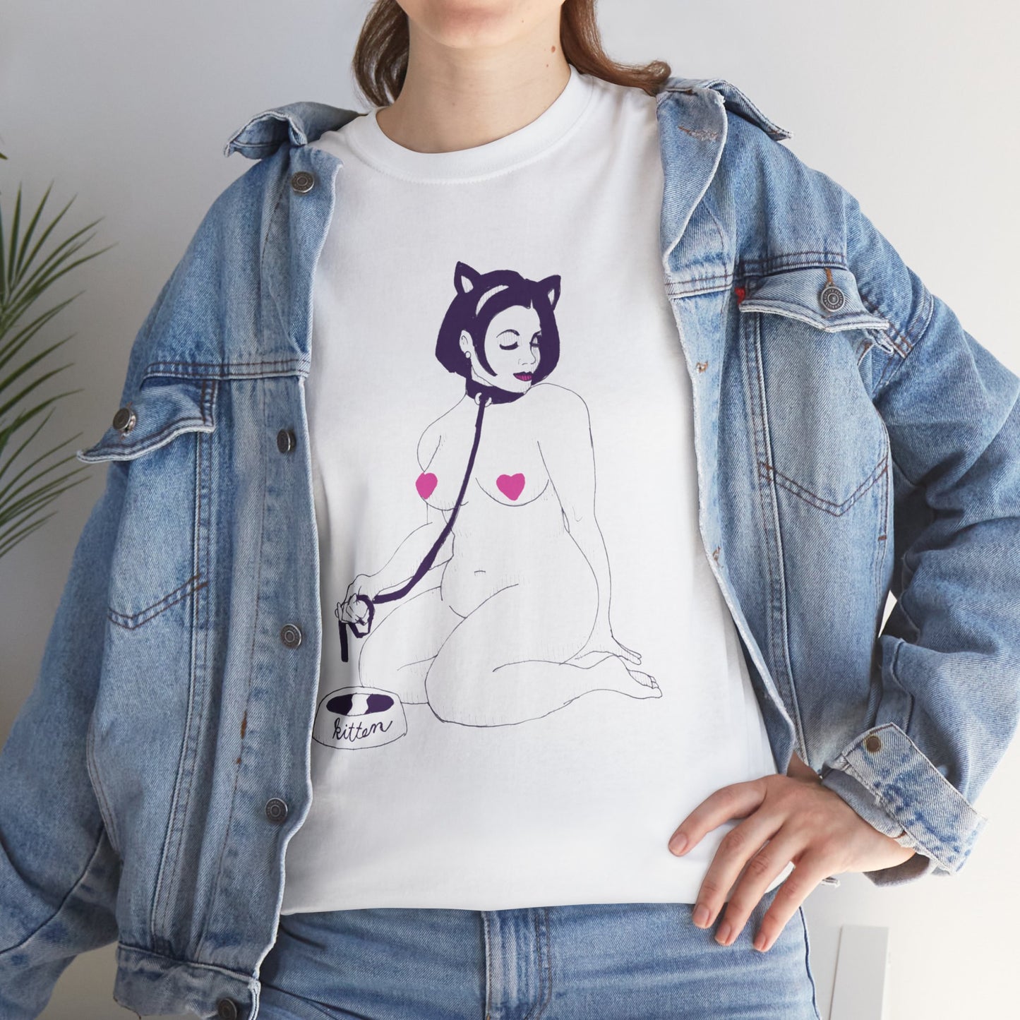 Kitten Unisex Heavy Cotton Tee