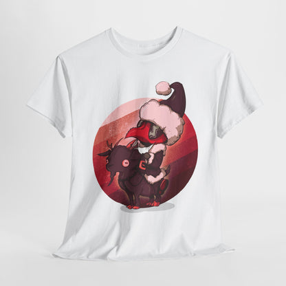 Plague Doctor Santa Unisex Heavy Cotton Tee