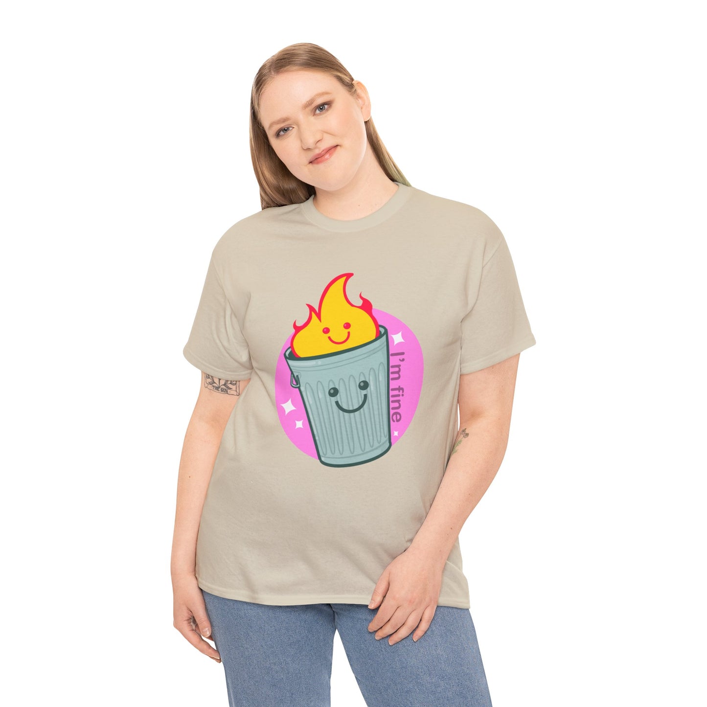Trash Fire Unisex Heavy Cotton Tee