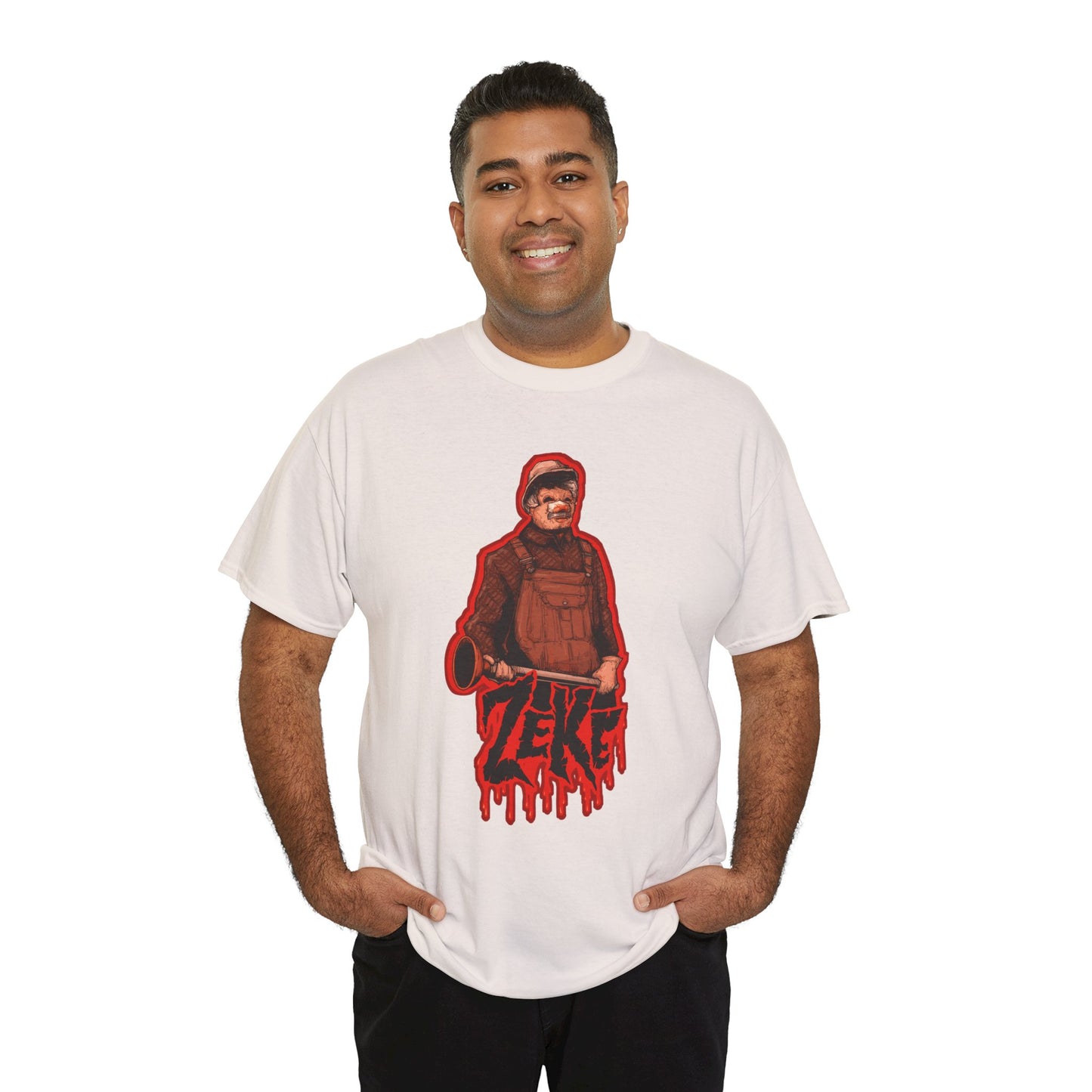 Zeke The Plumber Unisex Heavy Cotton Tee