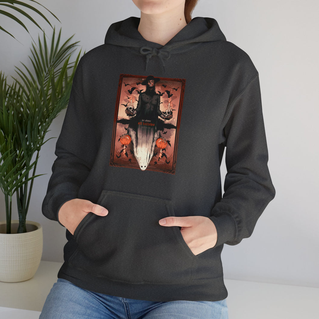 As Above So Below All Hallows Unisex Heavy Blend Hooded Sweatshirt