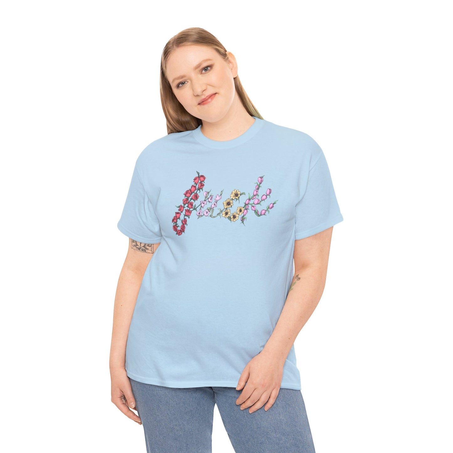 Floral AF Unisex Heavy Cotton Tee