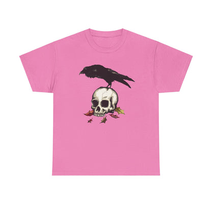 Crow Skull Unisex Heavy Cotton Tee