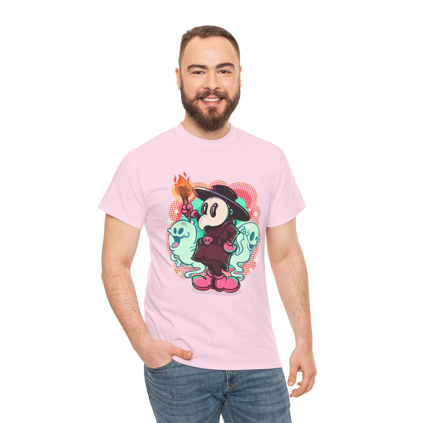 Rubber Hose Plague Doctor Unisex Heavy Cotton Tee