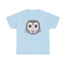 Sugar Skull Owl Unisex Heavy Cotton Tee