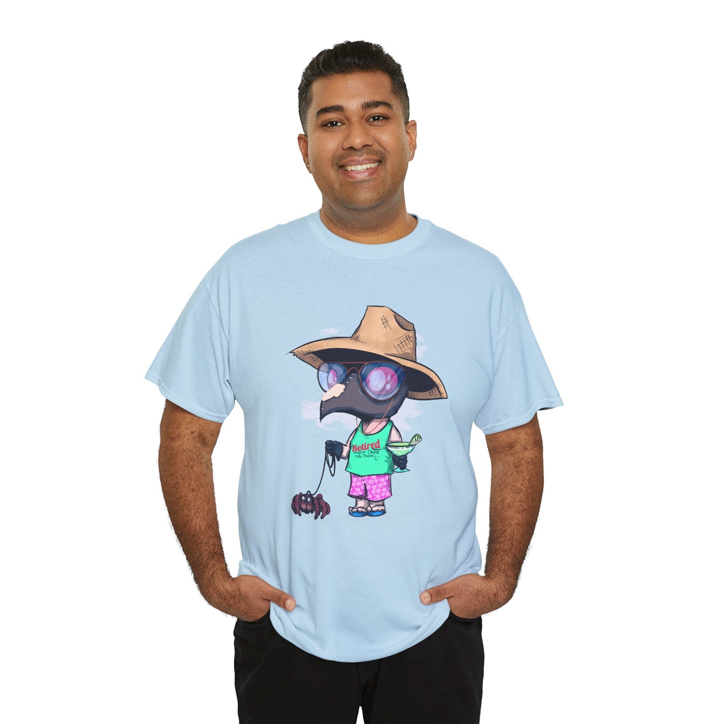 Plague Vacation Unisex Heavy Cotton Tee
