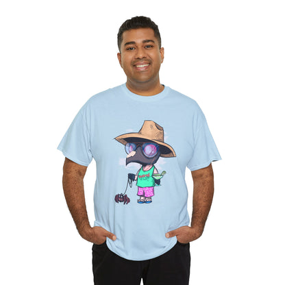Plague Vacation Unisex Heavy Cotton Tee