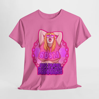 Big Dumb Succulent Mammaries Unisex Heavy Cotton Tee