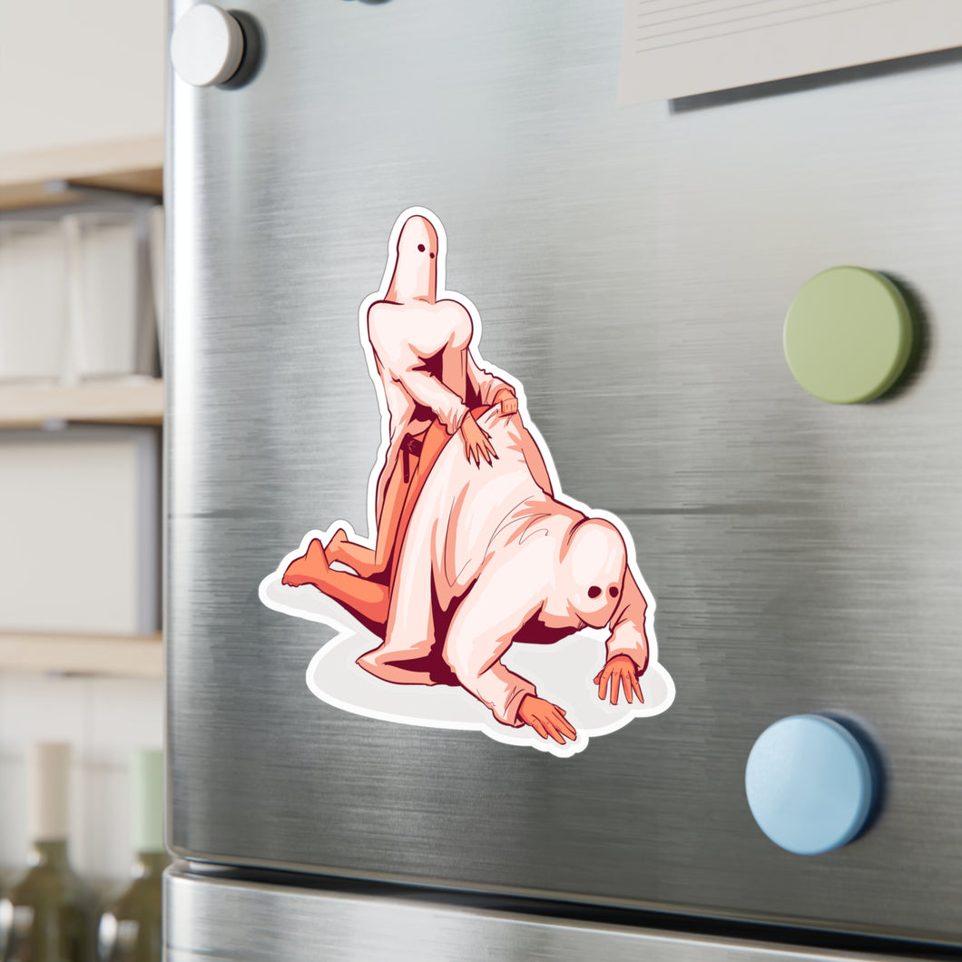 Ghost Peg Kiss-Cut Vinyl Decal