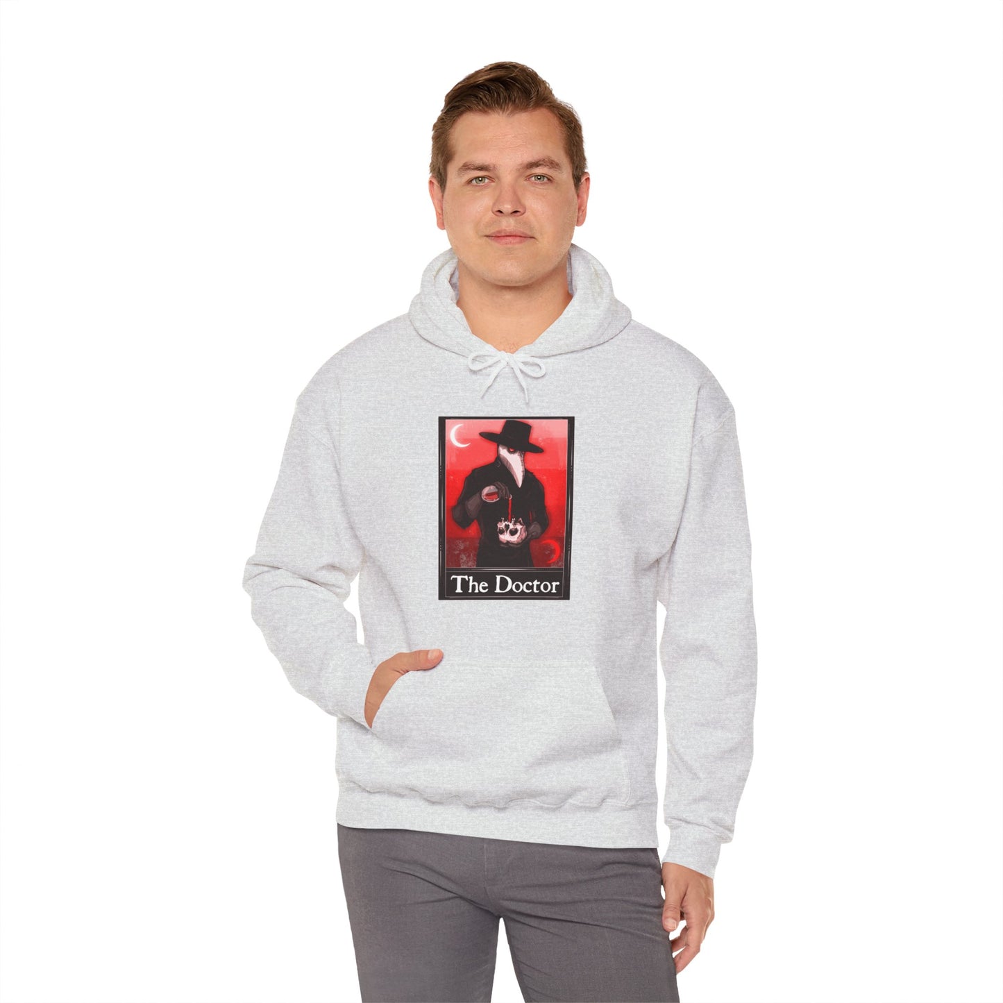 The Doctor Tarot Unisex Heavy Blend Hooded Sweatshirt