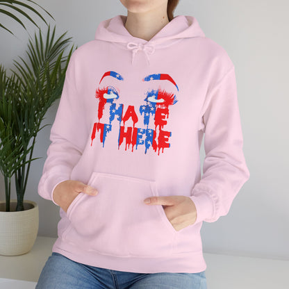 I Hate It Here '24 Unisex Heavy Blend Hooded Sweatshirt