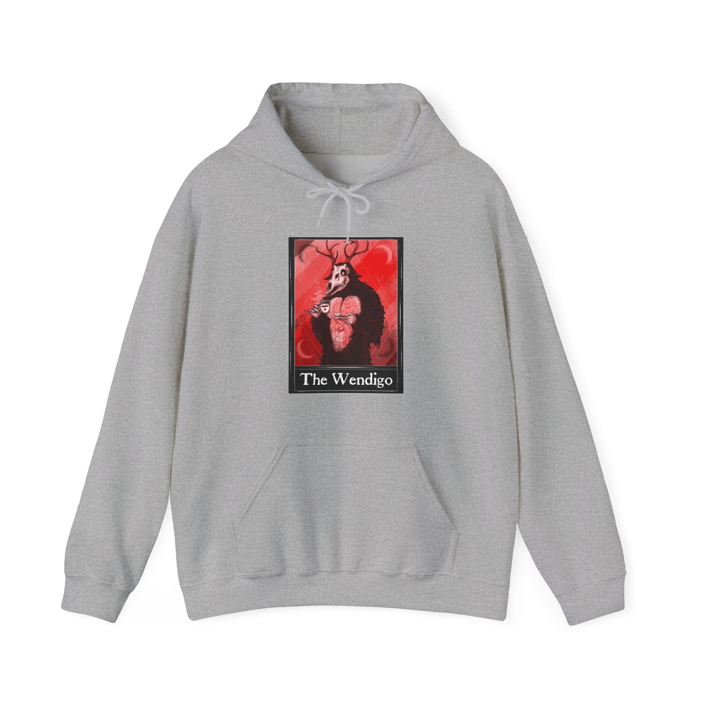 Wendigo Tarot Unisex Heavy Blend Hooded Sweatshirt