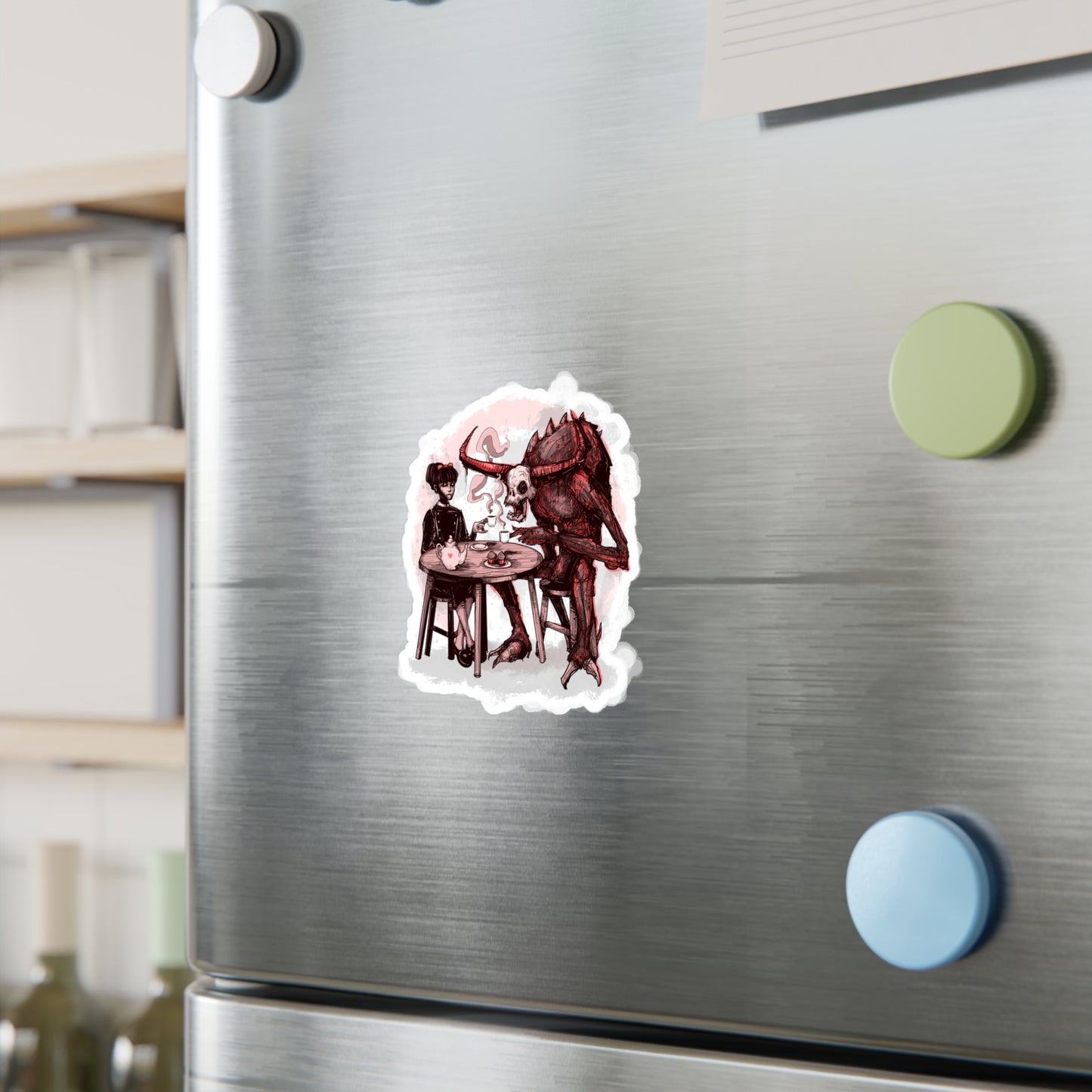 Demons For Breakfast Kiss-Cut Vinyl Decal