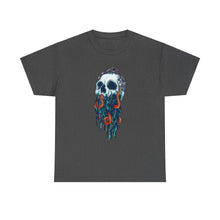 Elemental Skull Ocean Unisex Heavy Cotton Tee