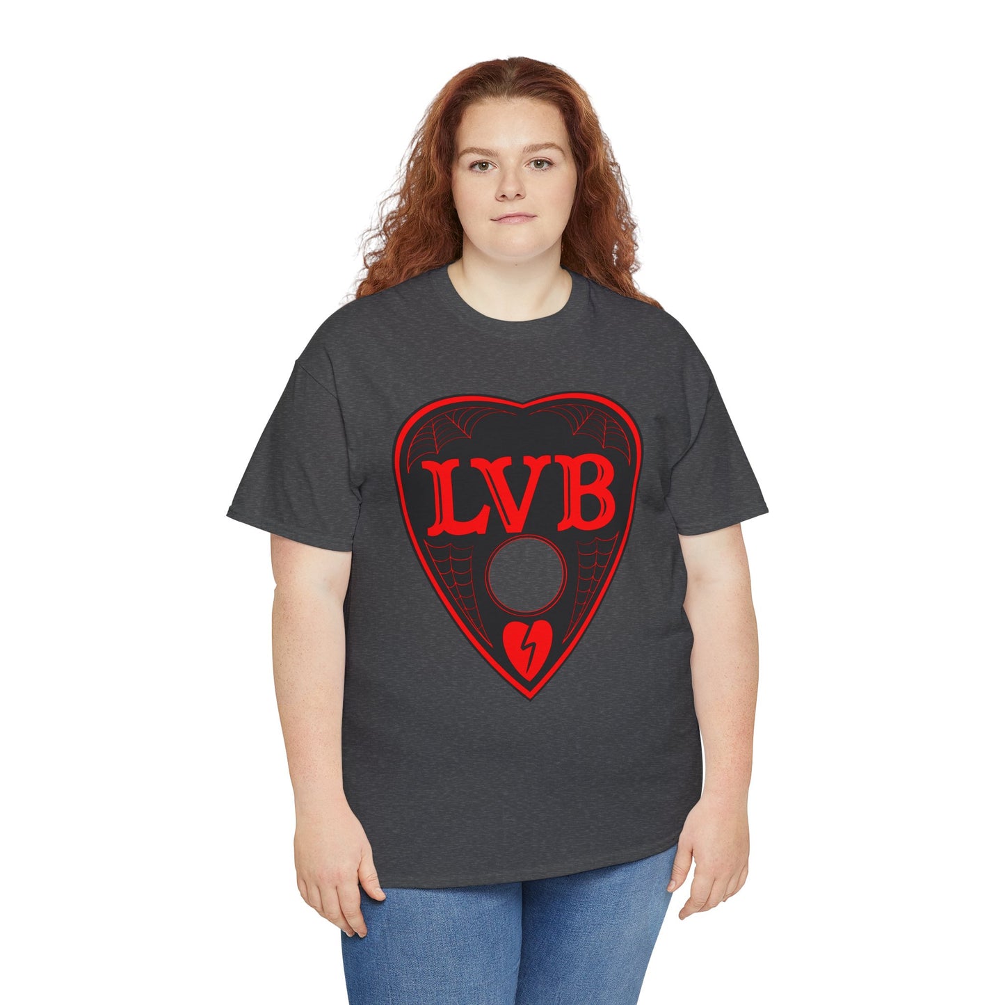 LVB Art Red Planchette Unisex Heavy Cotton Tee