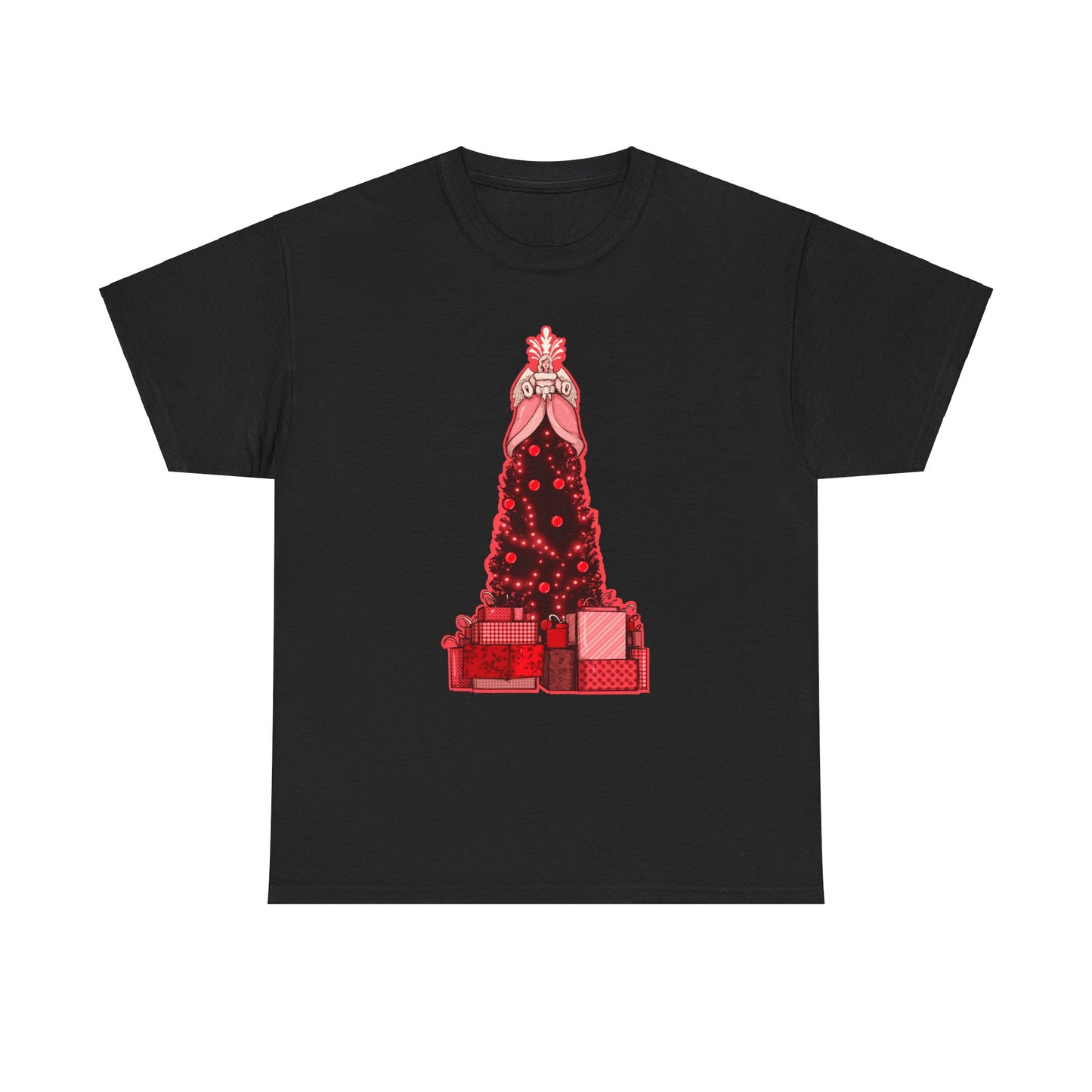 Dickmas Tree Unisex Heavy Cotton Tee