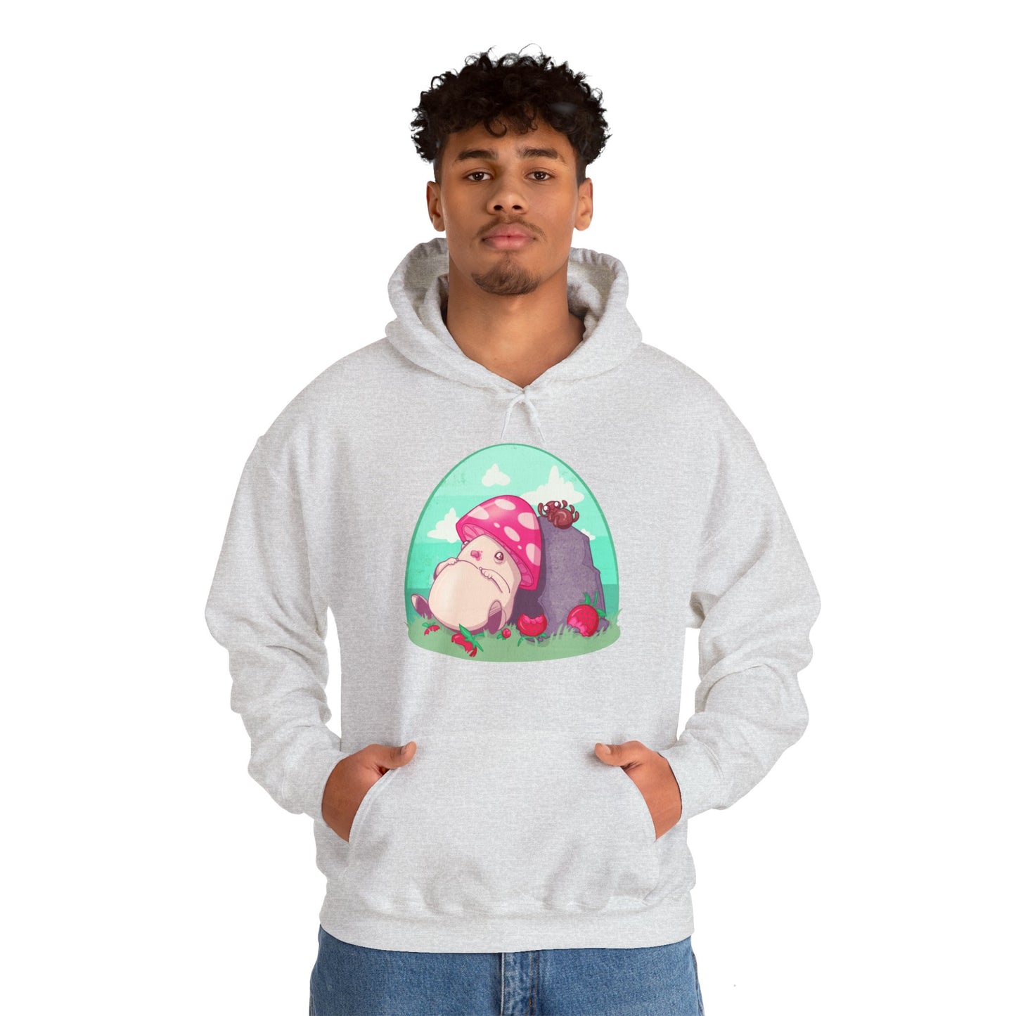 Tummy Ache Unisex Heavy Blend Hooded Sweatshirt