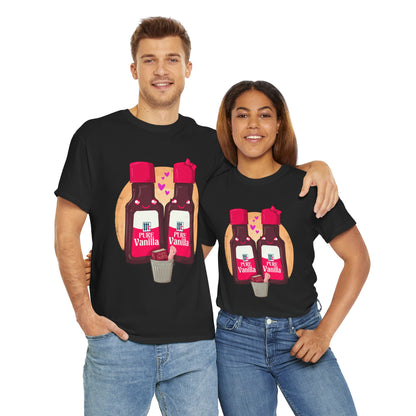 Vanilla Couple Unisex Heavy Cotton Tee