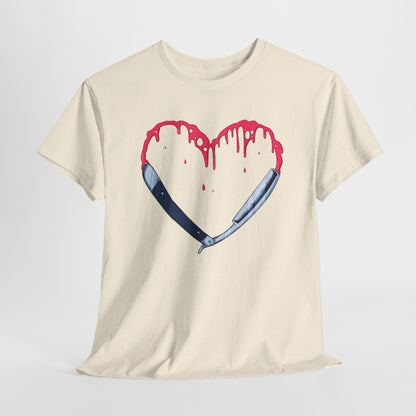 Straight Razor Unisex Heavy Cotton Tee