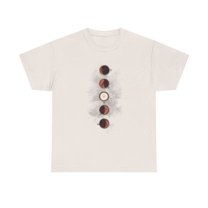 Lunar Coffee Unisex Heavy Cotton Tee