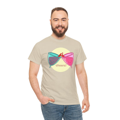 Cheers Unisex Heavy Cotton Tee