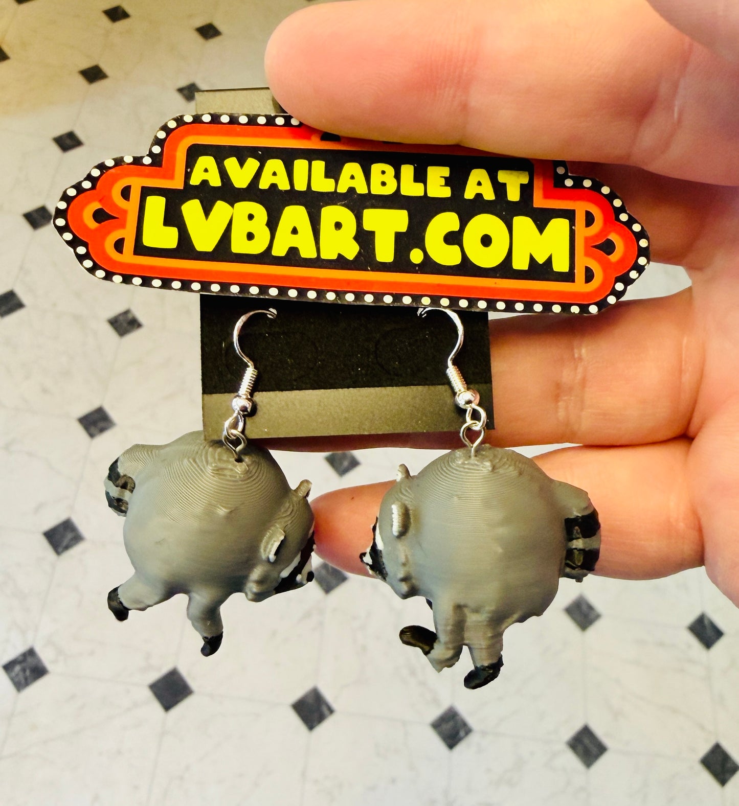 Jimothy 3D Print Earrings