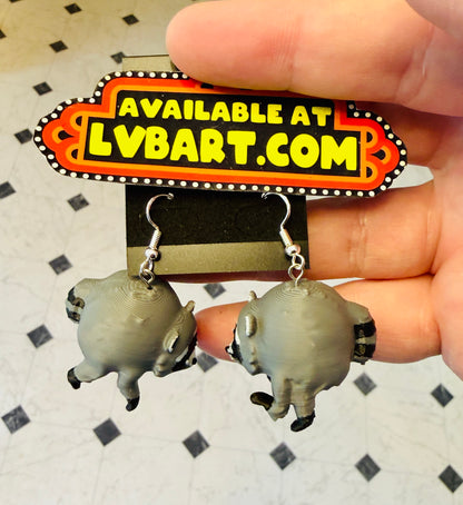 Jimothy 3D Print Earrings