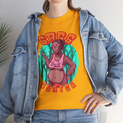 Sass Quatch Unisex Heavy Cotton Tee