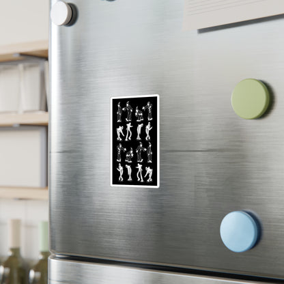 Spooky Two Step Kiss-Cut Vinyl Decal