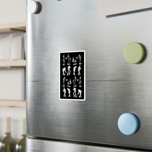 Spooky Two Step Kiss-Cut Vinyl Decal