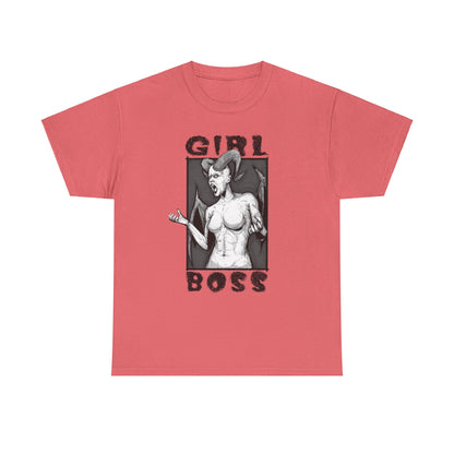 Girl Boss Unisex Heavy Cotton Tee