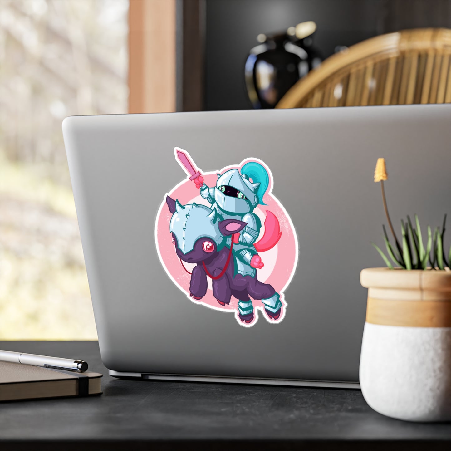 Knight In Shining Armor Kiss-Cut Vinyl Decal