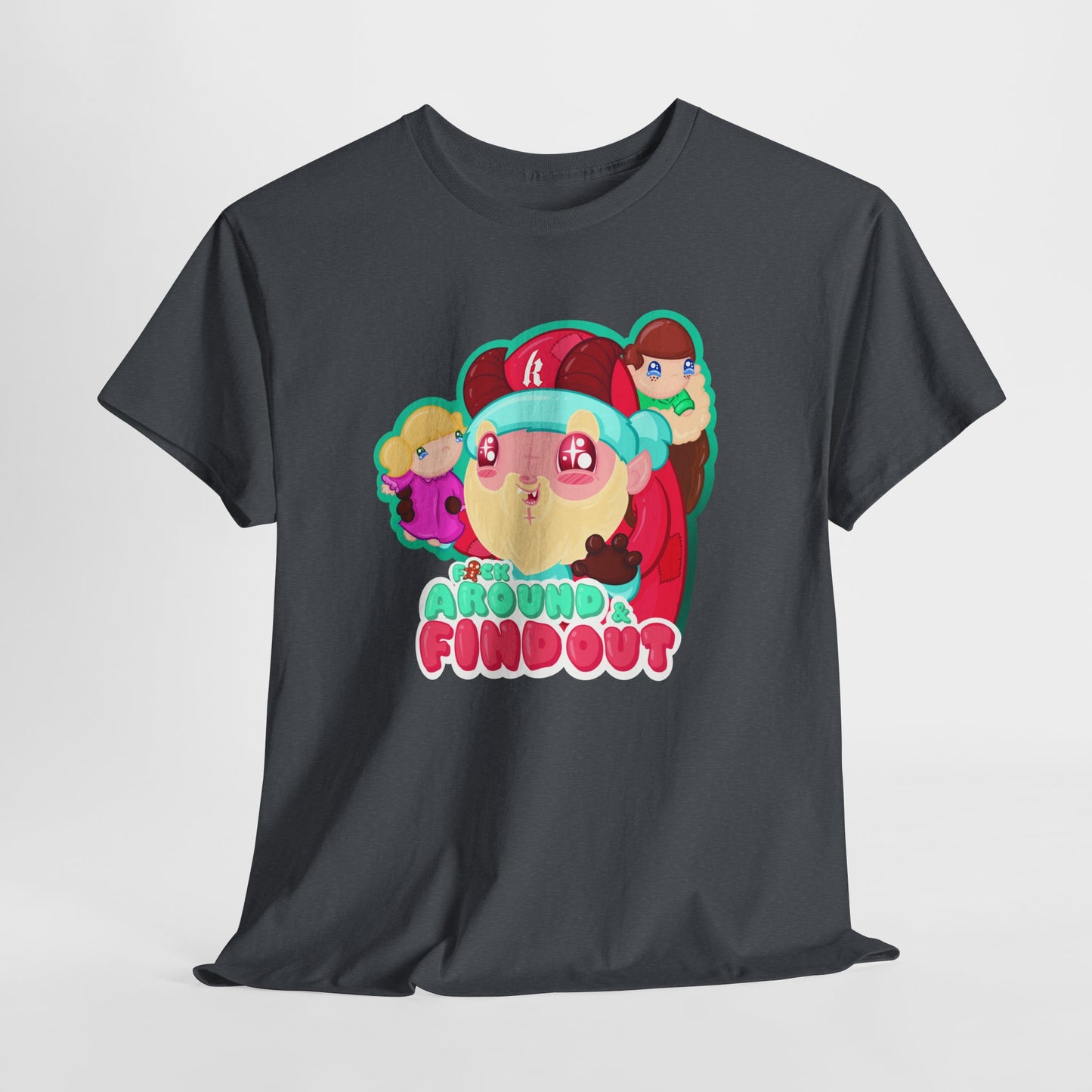 Krampus Is Coming To Town Unisex Heavy Cotton Tee