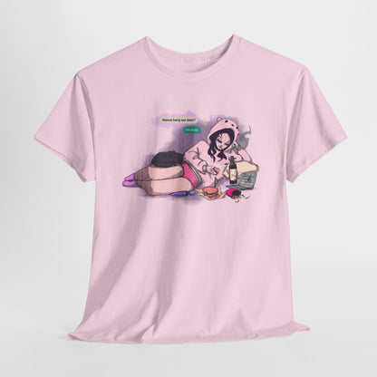 I'm Busy Unisex Heavy Cotton Tee