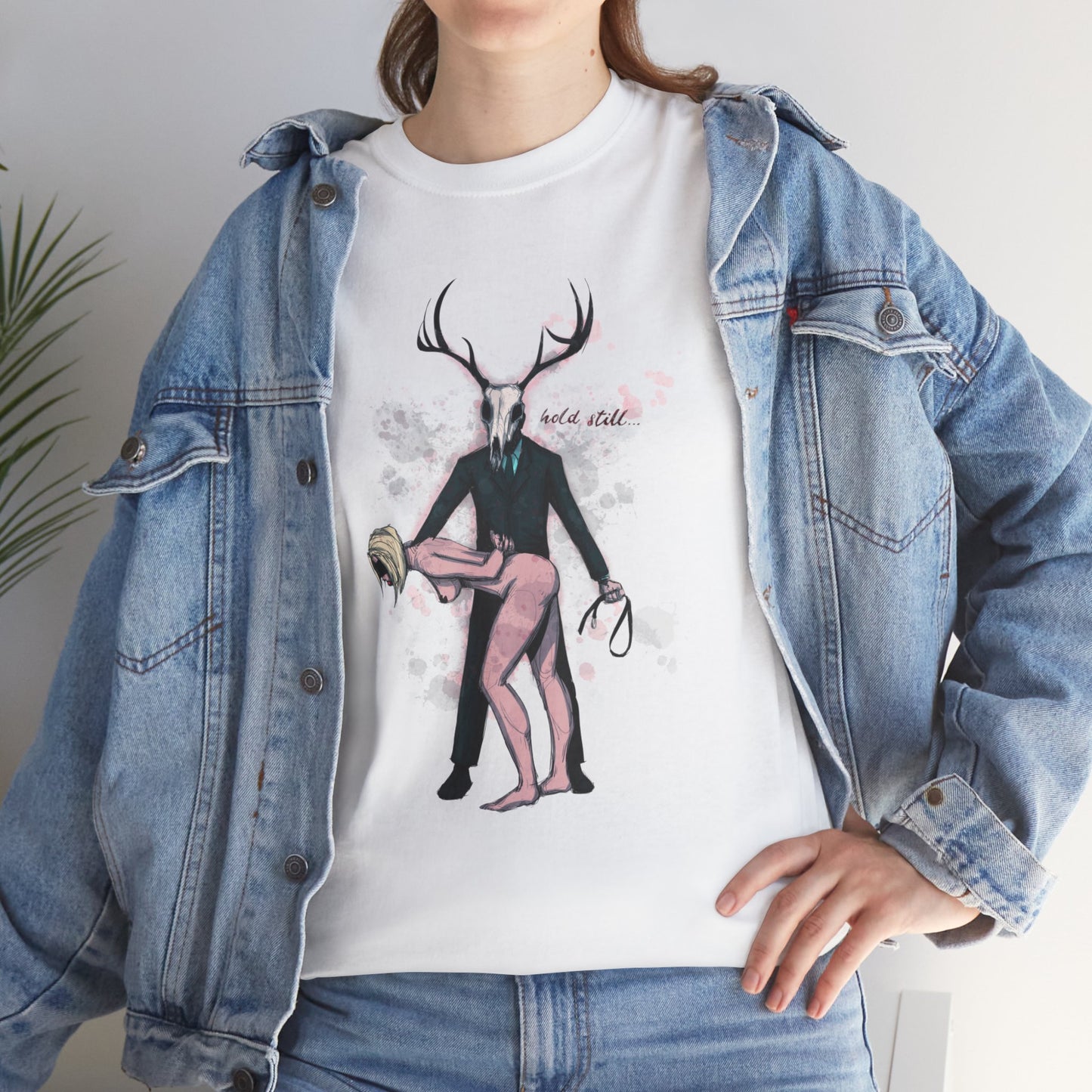 Deer Daddy Series 3: Hold Still Unisex Heavy Cotton Tee