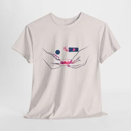 Love Addict II Unisex Heavy Cotton Tee