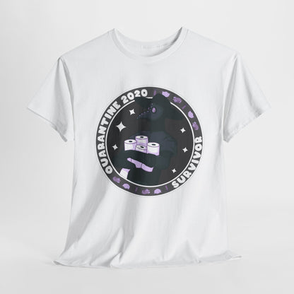 Quarantine 2020 Survivor Unisex Heavy Cotton Tee
