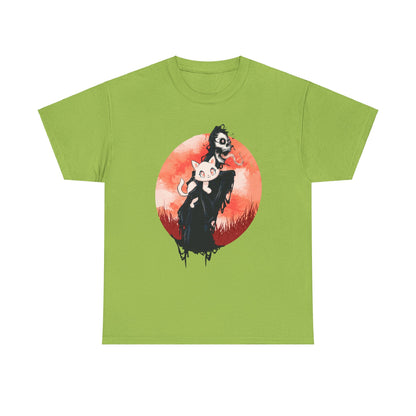 Cat Person Unisex Heavy Cotton Tee