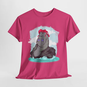 The Big Manatee Unisex Heavy Cotton Tee