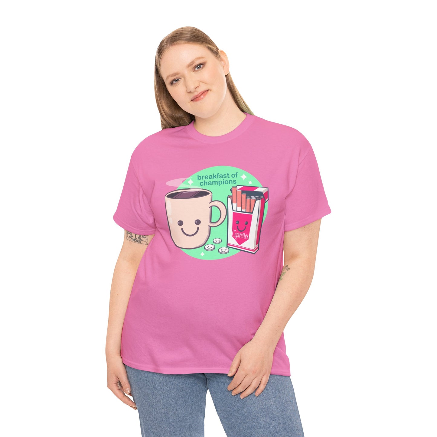 Breakfast of Champions Unisex Heavy Cotton Tee