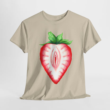 Juicy Strawberry Unisex Heavy Cotton Tee