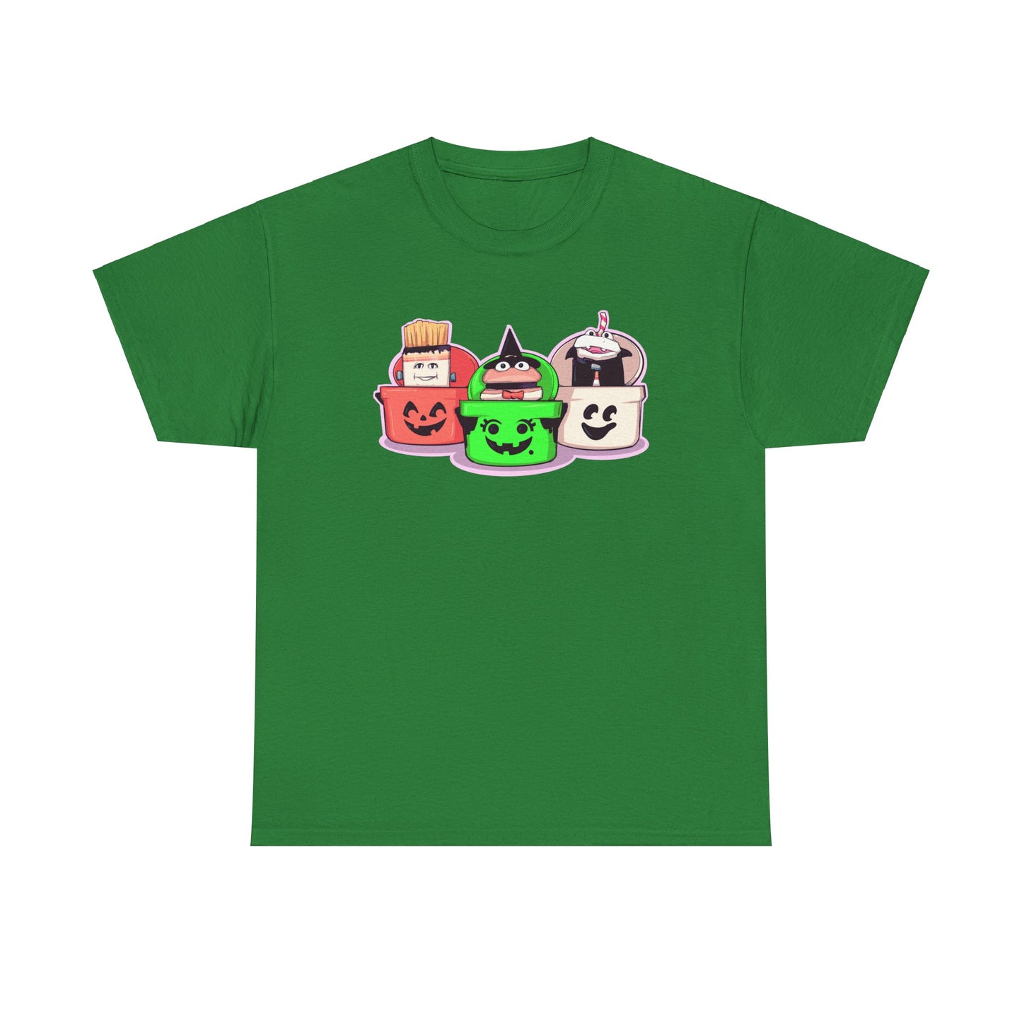 Spooky Fast Food Unisex Heavy Cotton Tee