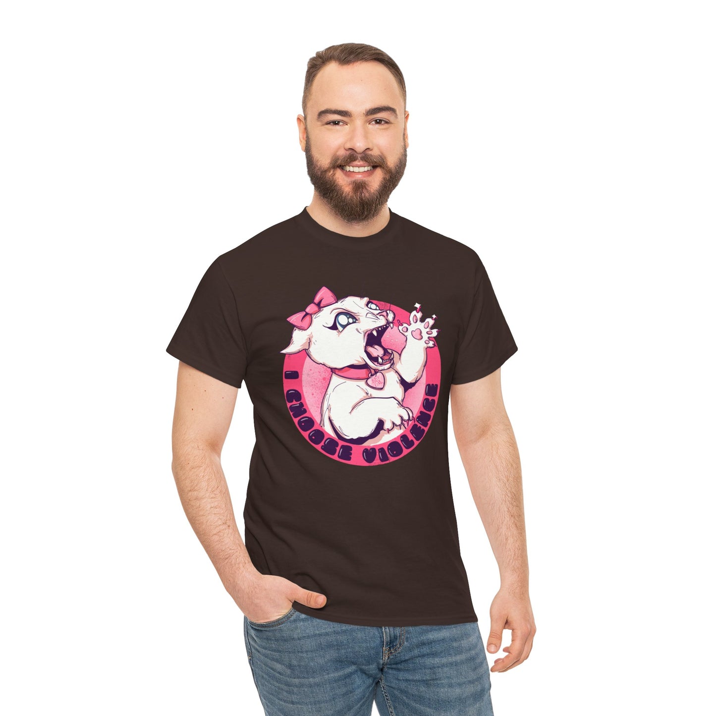 Killer Kitty Unisex Heavy Cotton Tee