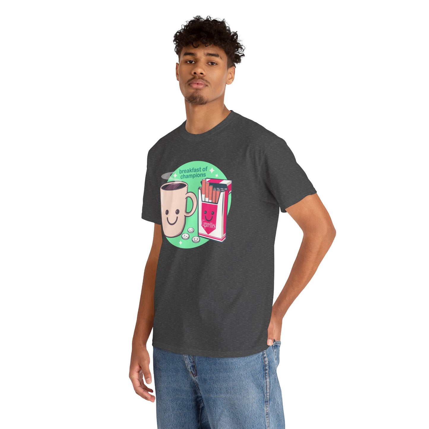 Breakfast of Champions Unisex Heavy Cotton Tee